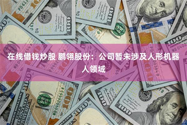 在线借钱炒股 鹏翎股份：公司暂未涉及人形机器人领域