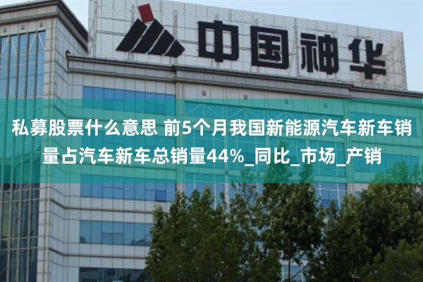 私募股票什么意思 前5个月我国新能源汽车新车销量占汽车新车总销量44%_同比_市场_产销