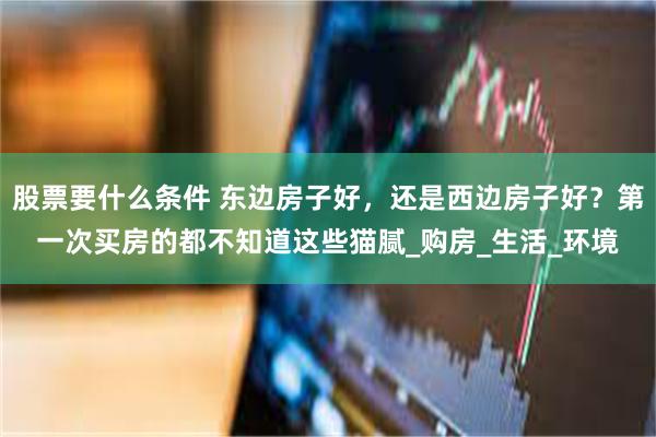 股票要什么条件 东边房子好，还是西边房子好？第一次买房的都不知道这些猫腻_购房_生活_环境
