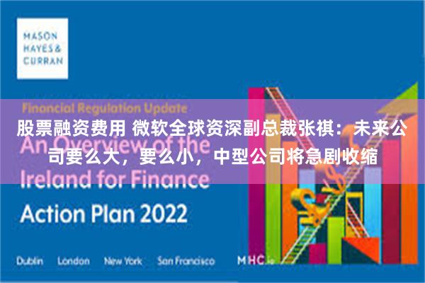 股票融资费用 微软全球资深副总裁张祺：未来公司要么大，要么小，中型公司将急剧收缩
